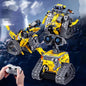 Building Blocks Electric Robot Programming Set Remote Control Intelligent Assembled Tank Boy Toys