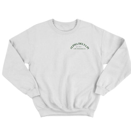 Alpha Delta Pi Los Angeles Round-neck Sweater