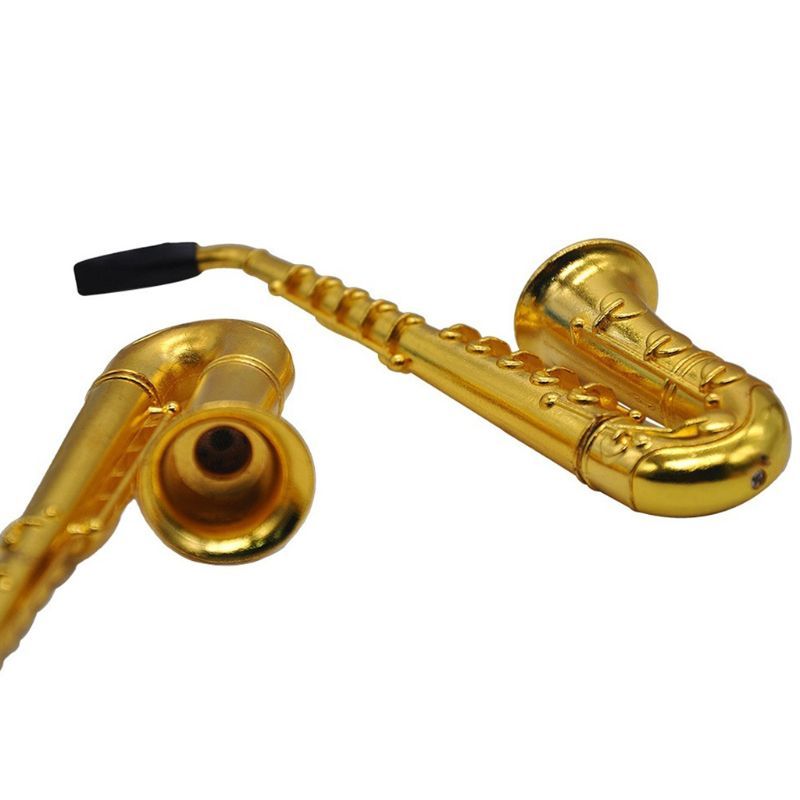 Metal small saxophone pipe