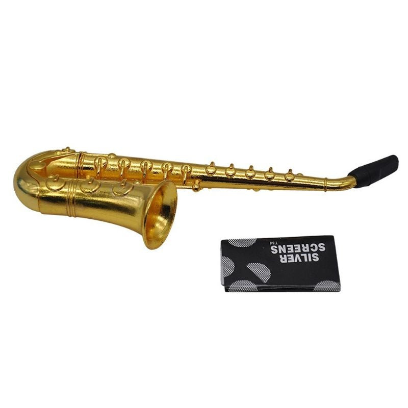 Metal small saxophone pipe