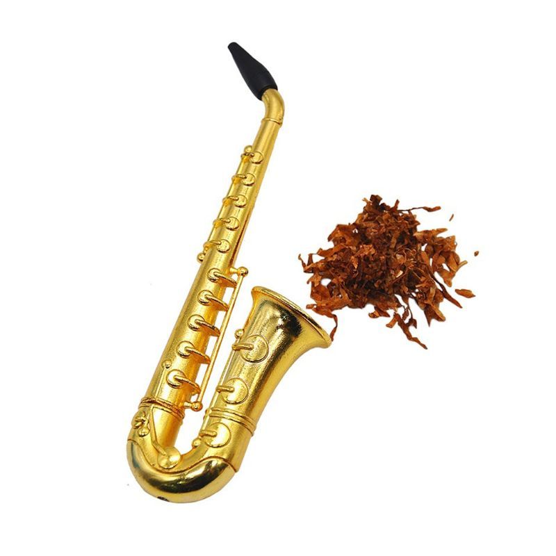 Metal small saxophone pipe