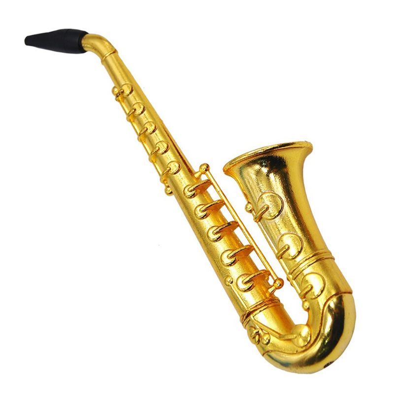 Metal small saxophone pipe