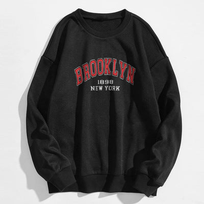 Mia - Flock Lined Sweatshirt With Los Angeles Print